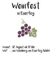 Weinfest in Eiserfey